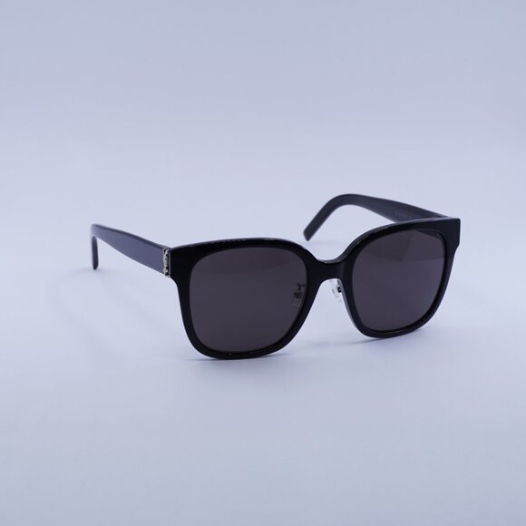 Saint Laurent SL M105/F-B 001 Sunglasses Black Square Frame - Picture 4 of 11